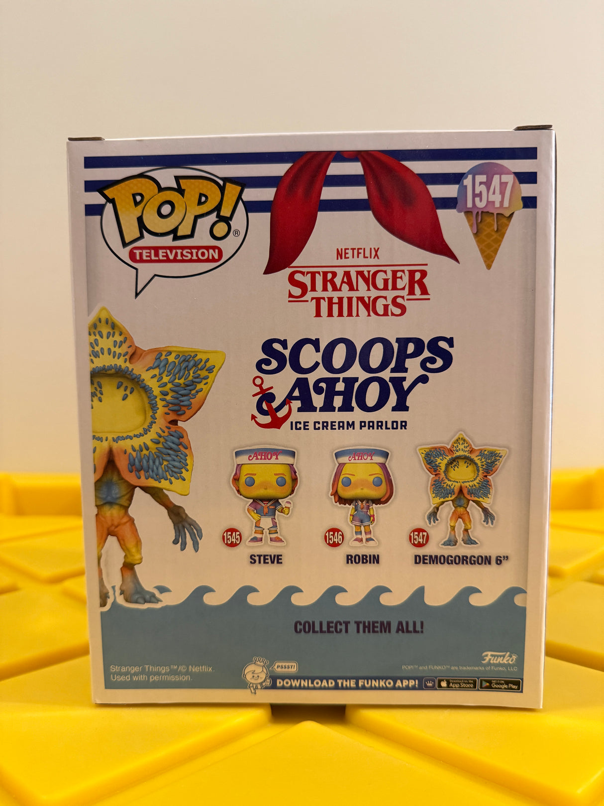 Funko POP! 6" Demogorgon (Scoops Ahoy)