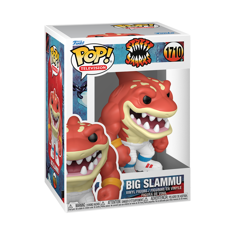Big Slammu Street Sharks Funko Pop