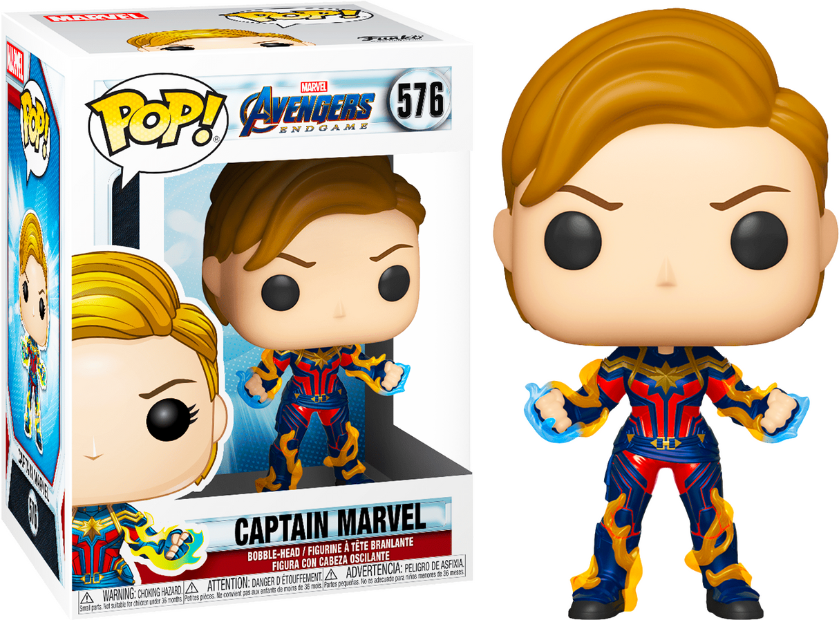 Captain Marvel Avengers Endgame Funko Pop