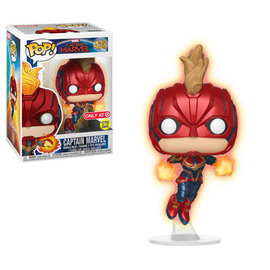 Captain Marvel (Glow) (Target) Funko Pop
