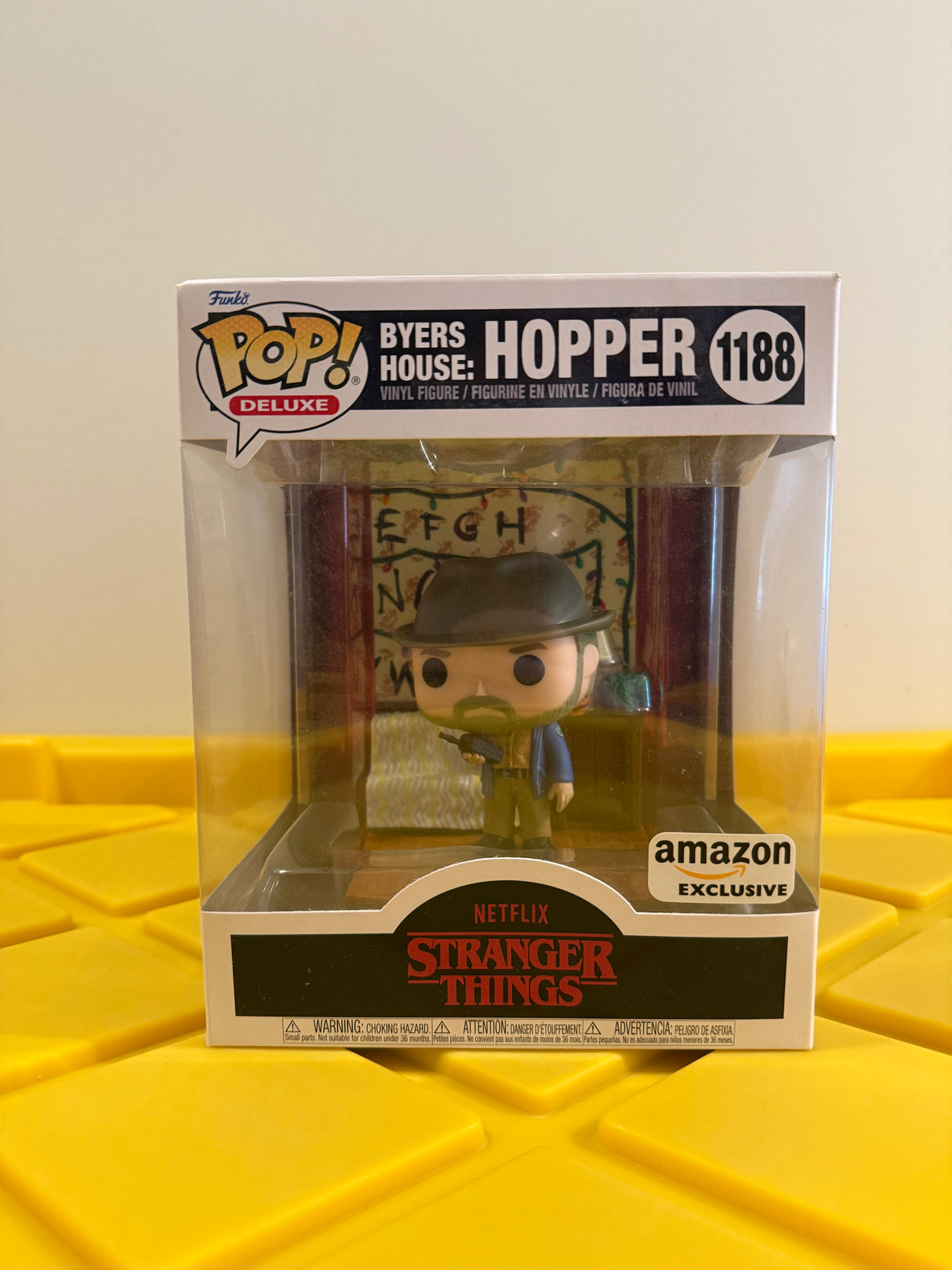 Funko POP! 6" Byers House: Hopper - Limited Edition Amazon Exclusive