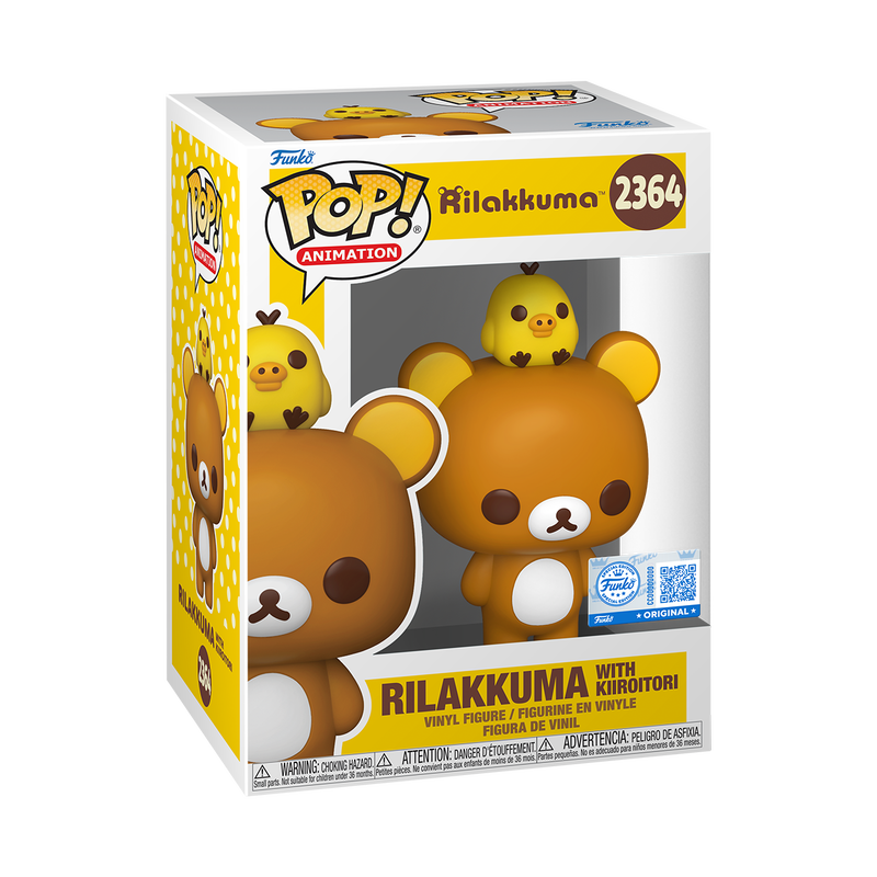 Funko POP! Rilakkuma with Kiiroitori - Limited Edition Funko Shop Exclusive