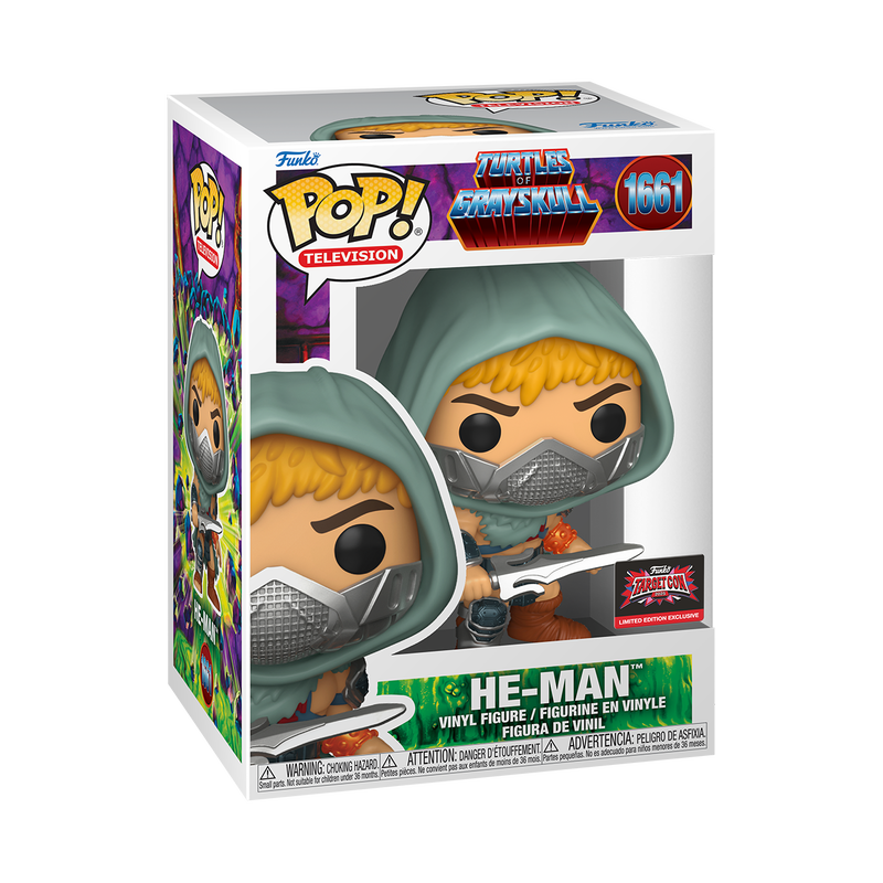 He-Man Turtles of Grayskull Funko Pop