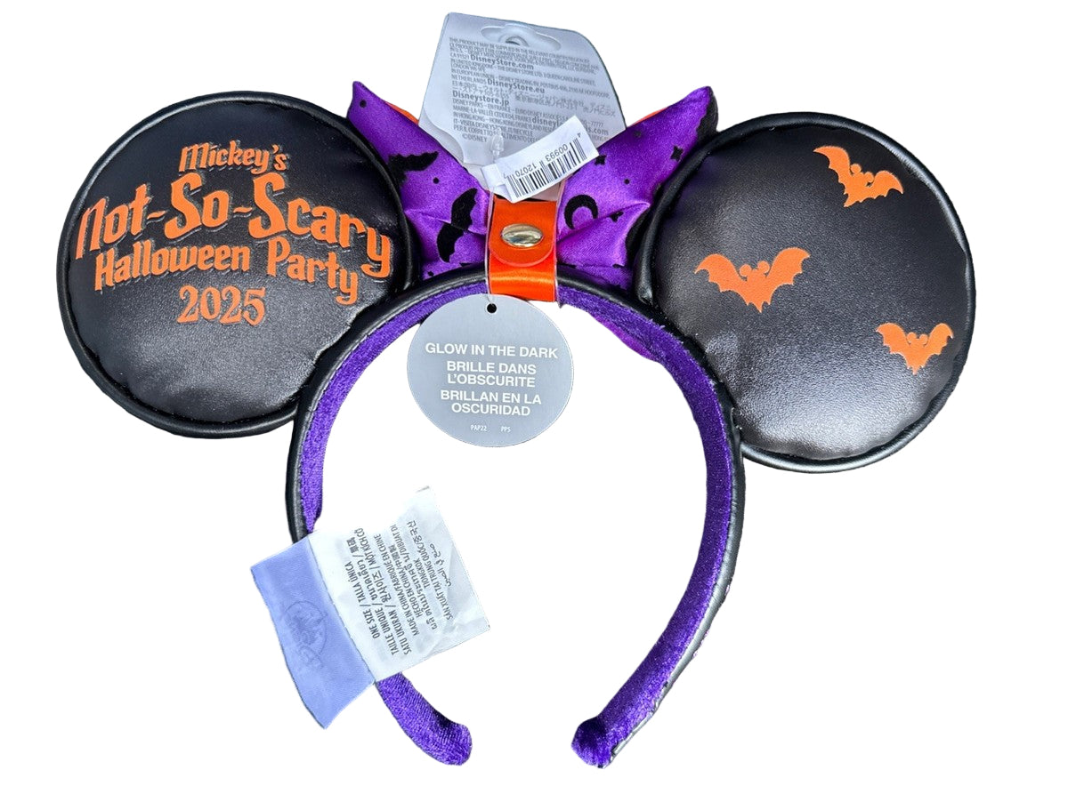 2025 Disney Parks Mickey’s Not So Scary Halloween Party Castle Ear Headband