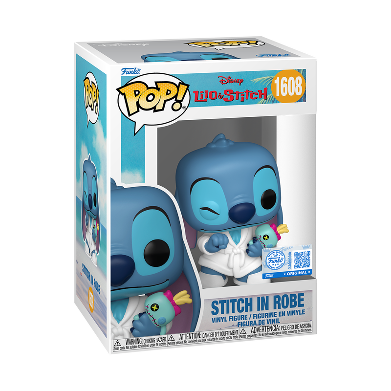 Funko POP! Stitch in Robe - Limited Edition Disney Exclusive