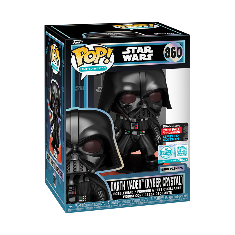 Funko POP! Darth Vader (Kyber Crystal) (L.E. 9500) - Limited Edition Supreme - Limited Edition 2026 NYCC Fall Convention Exclusive