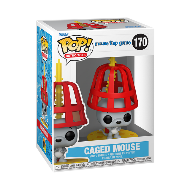 Funko POP! Caged Mouse (Mouse Trap) (Pre-Order)