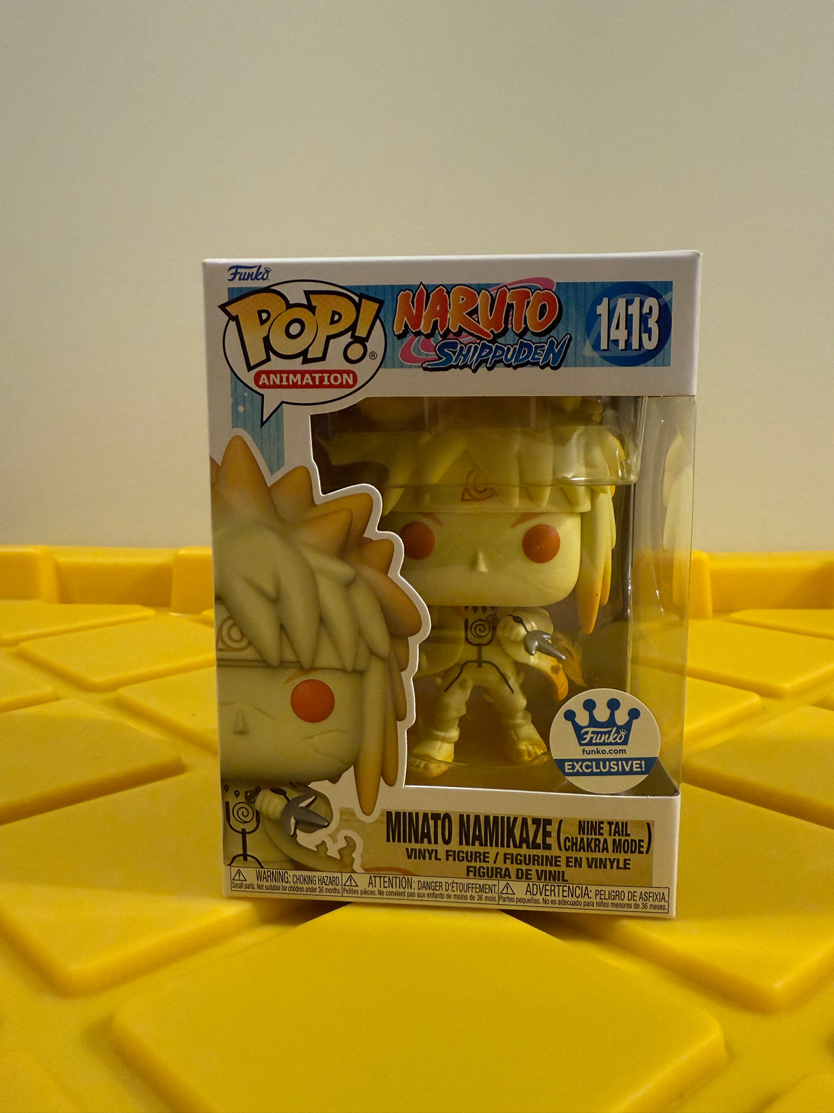 Funko POP! Minato Namikaze (Nine Tail Chakra Mode) - Limited Edition Funko Shop Exclusive