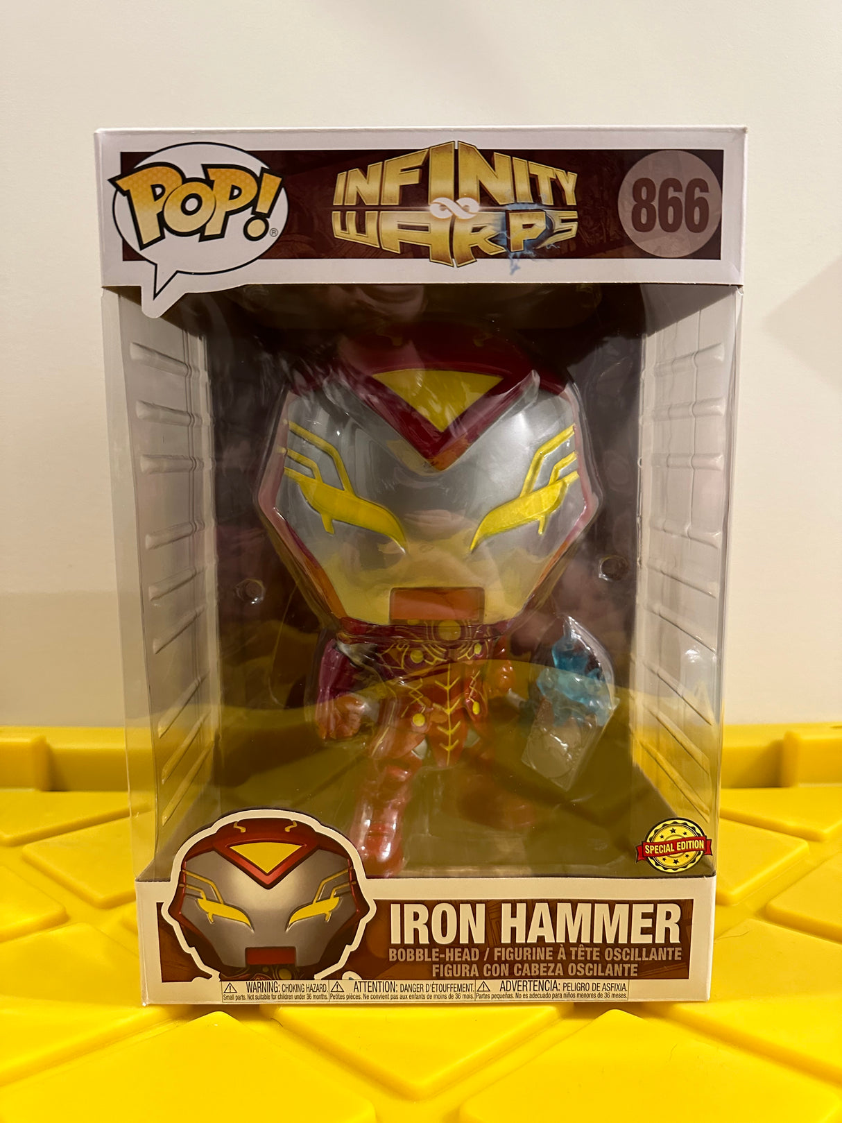 Funko POP! 10" Iron Hammer - Limited Edition Special Edition Exclusive