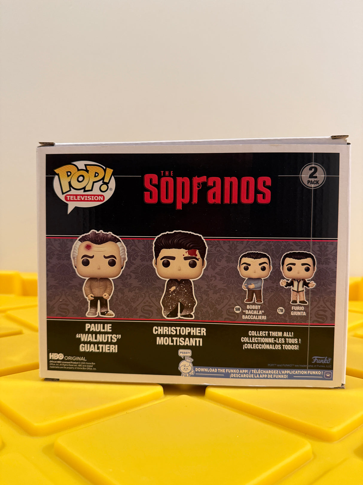 Funko POP! Paulie “Walnuts” Gualtieri & Christopher Moltisanti (2-Pack)