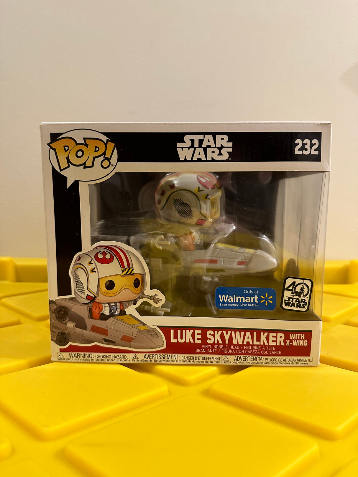 Luke Skywalker With X-Wing - Limited Edition Walmart Exclusive