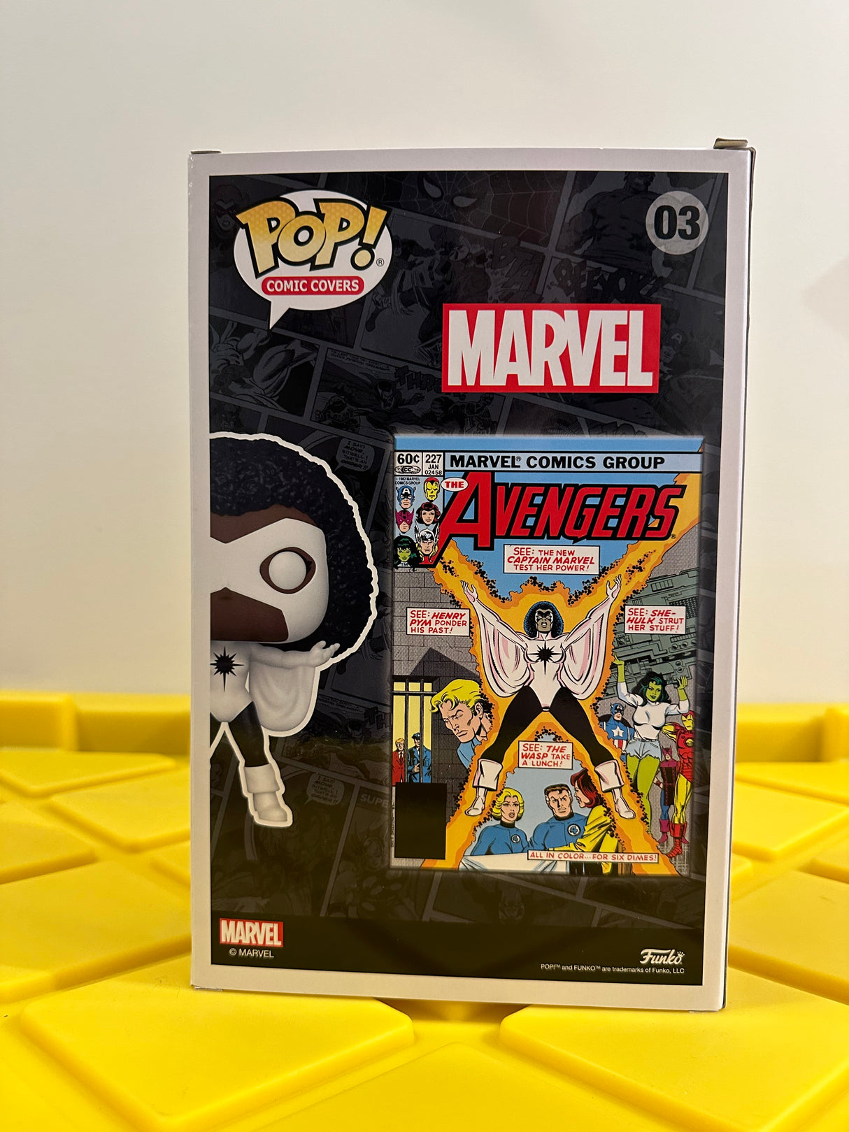 Funko POP! Captain Marvel (Monica Rambeau) (Comic Covers) - Limited Edition Target Exclusive