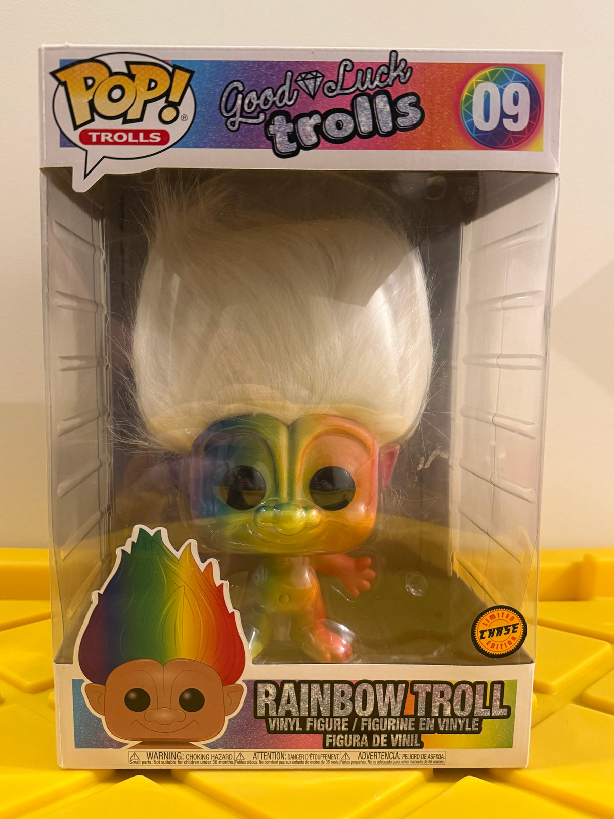 Funko POP! 10" Rainbow Troll - Limited Edition Chase