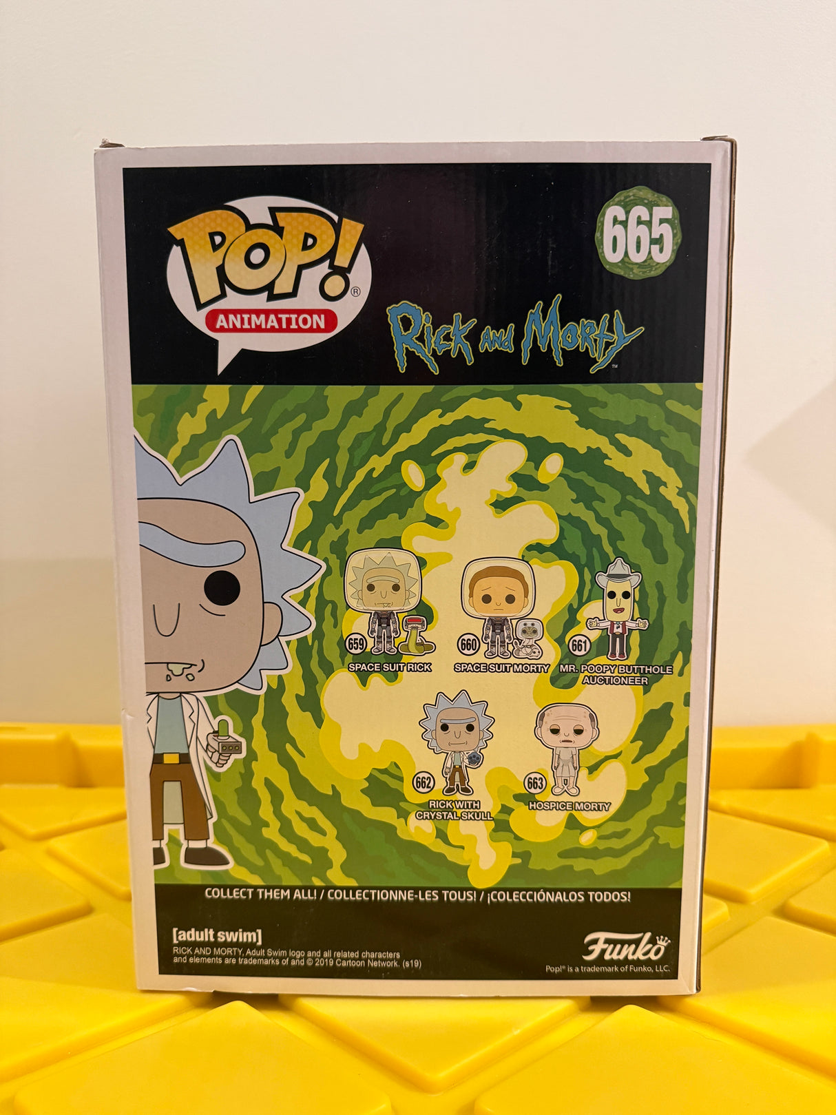 Funko POP! 10" Rick With Portal Gun - Limited Edition EB Games Exclusive