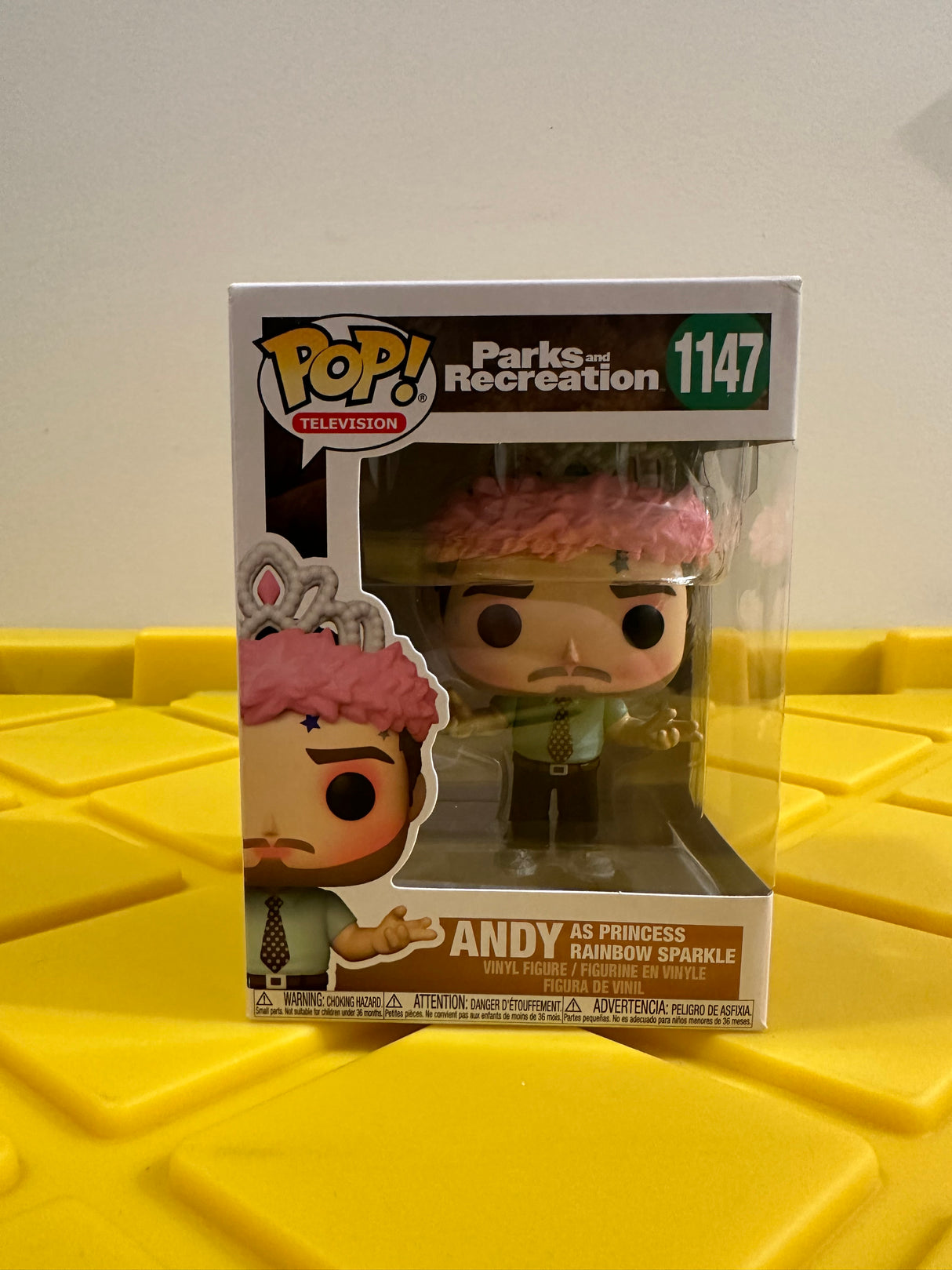 Funko POP! Andy as Princess Rainbow Sparkle