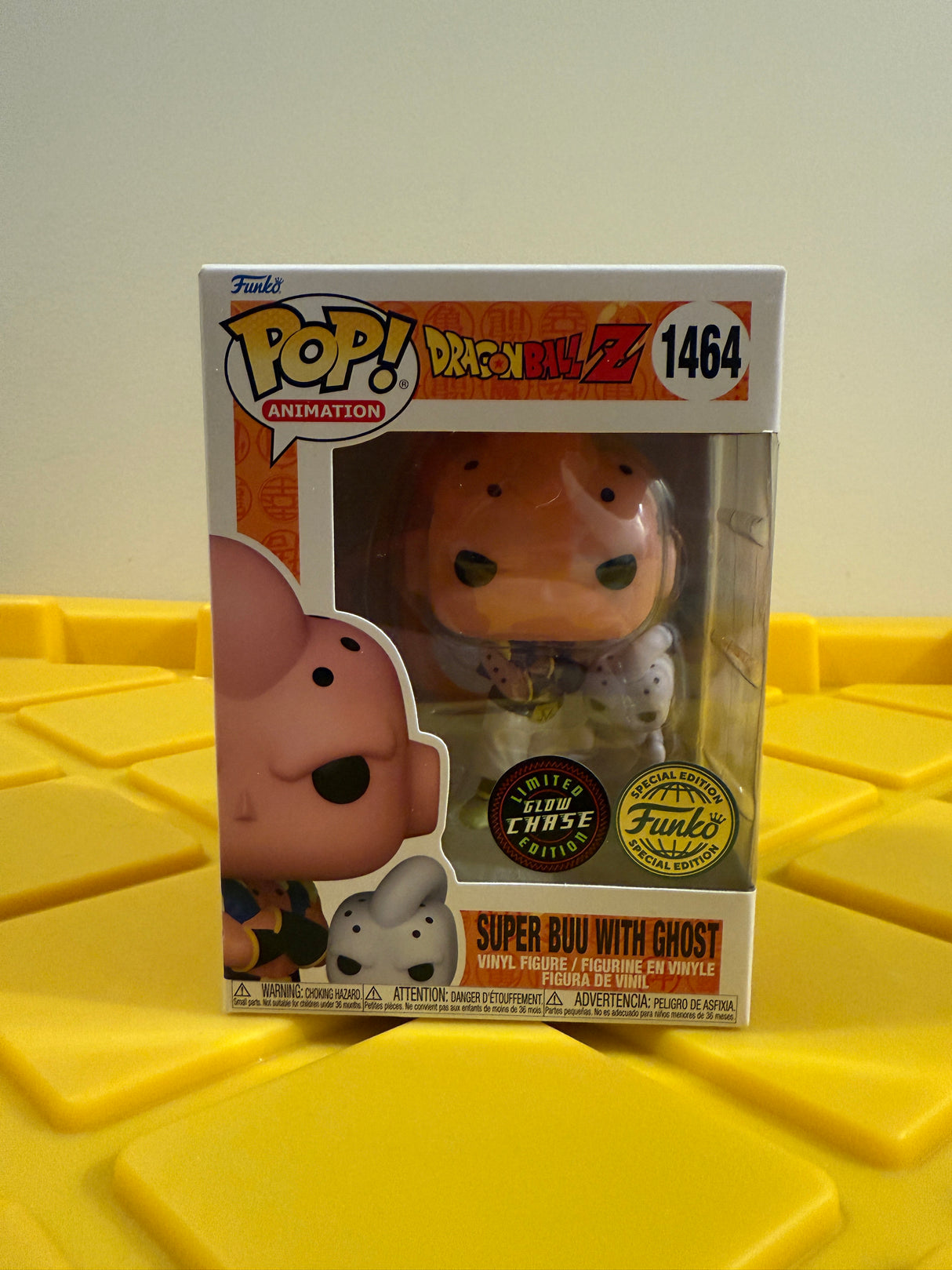 Funko POP! Super Buu with Ghost (Glow) - Limited Edition Chase - Limited Edition Special Edition Exclusive