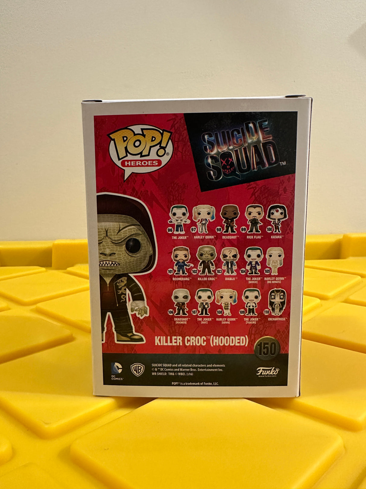 Funko POP! Killer Croc (Hooded) - Limited Edition Walmart Exclusive