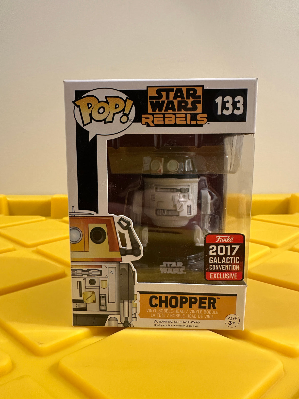Funko POP! Chopper - Limited Edition 2017 Galactic Convention Exclusive