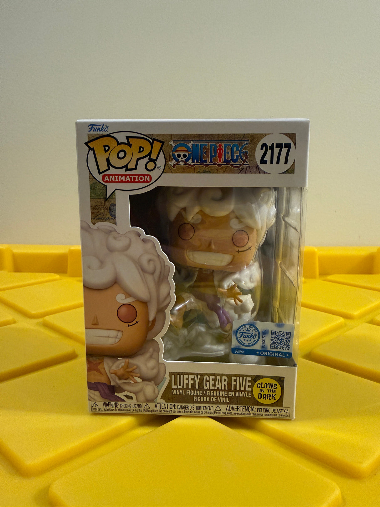 Funko POP! Luffy Gear Five (Glow) - Limited Edition GameStop Exclusive