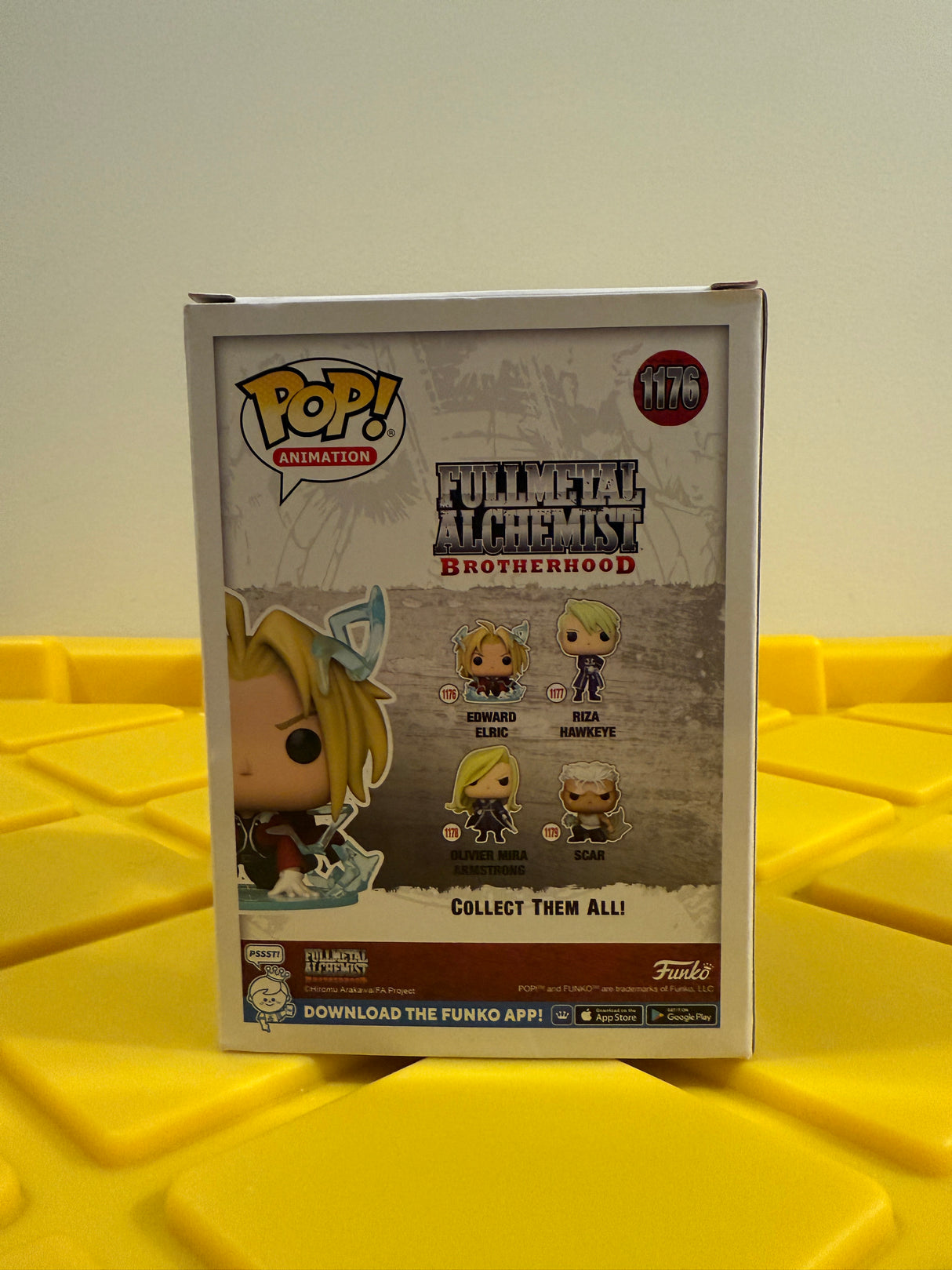 Funko POP! Edward Elric (Glow) - Limited Edition Chase