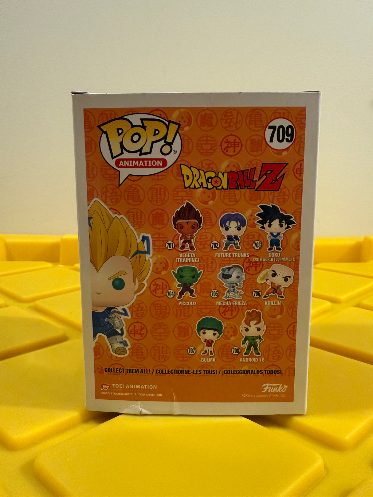 Funko POP! Super Saiyan 2 Vegeta (Glow) - Limited Edition Chase - Limited Edition PX Previews Exclusive