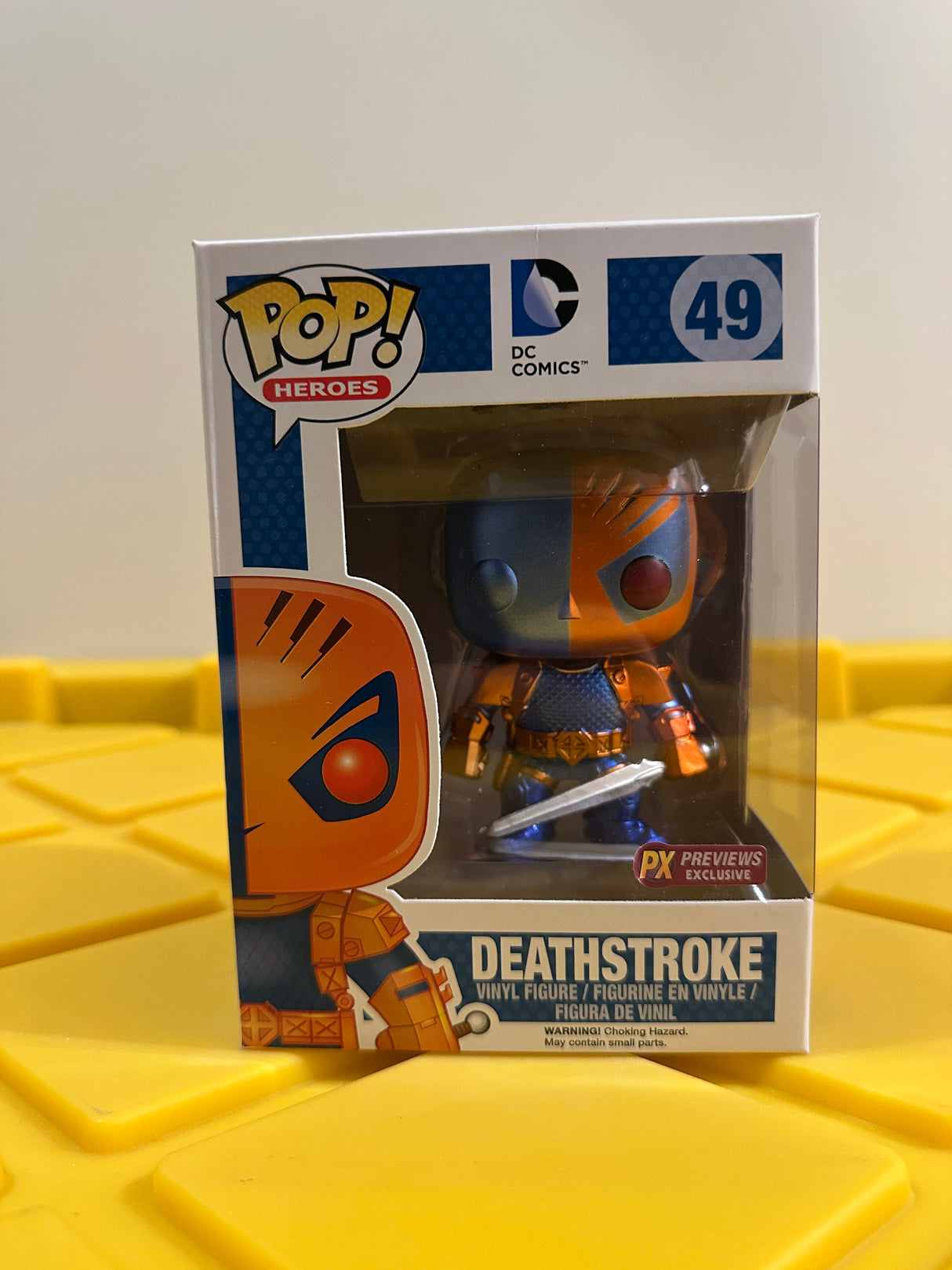 Funko POP! Deathstroke (Metallic) - Limited Edition PX Previews Exclusive