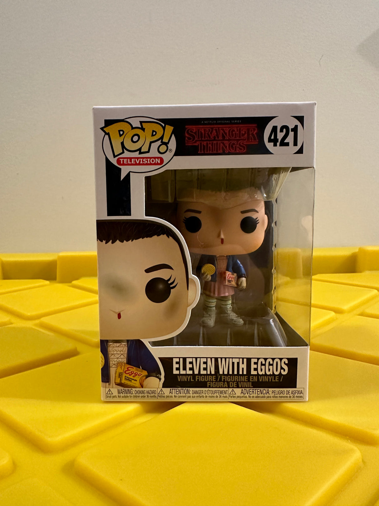 Eleven with Eggos