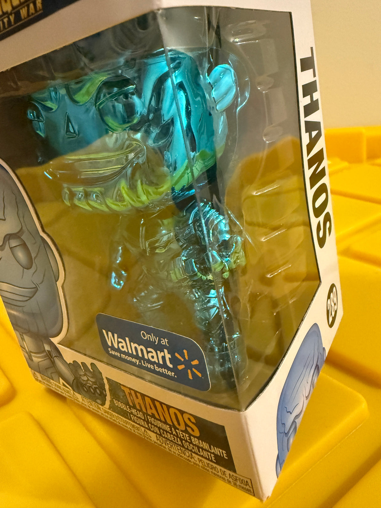 Funko POP! Thanos (Blue Chrome) - Limited Edition Walmart Exclusive