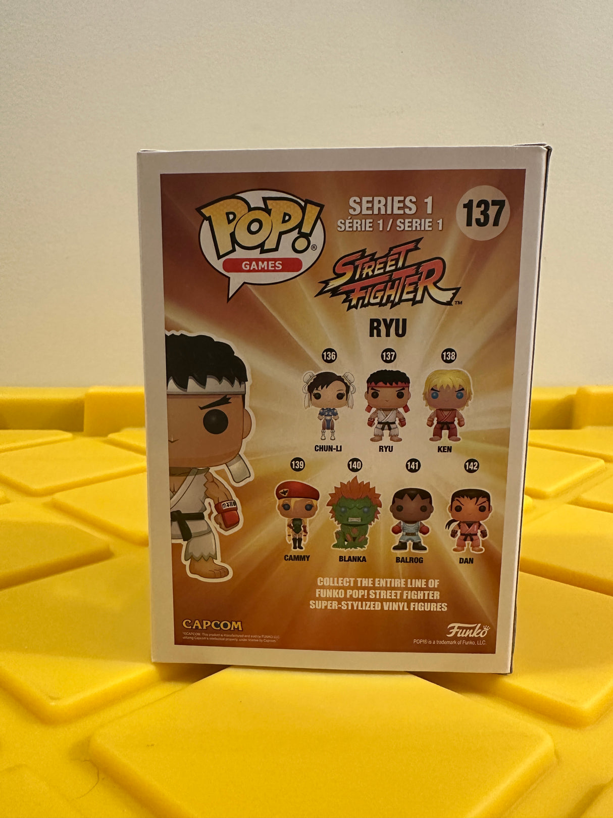 Funko POP! Ryu - Limited Edition GameStop Exclusive