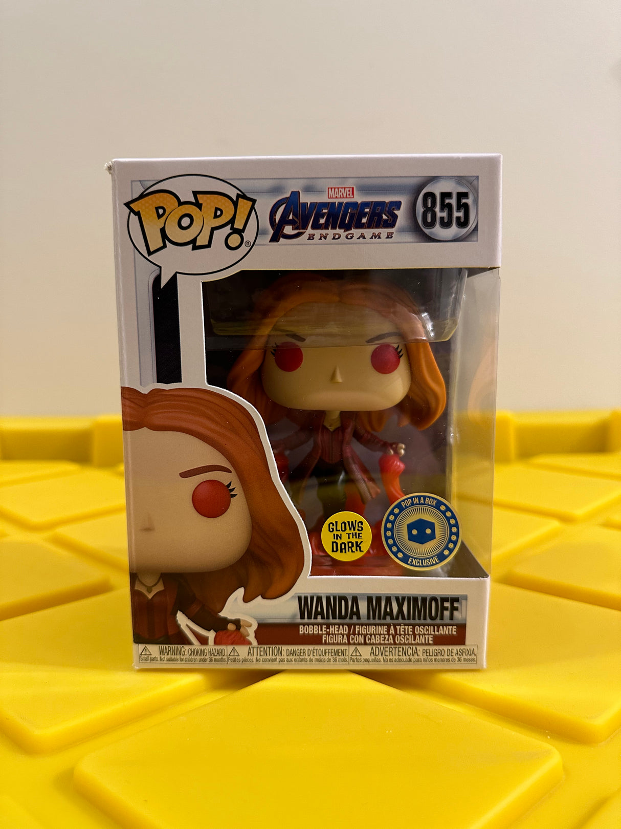 Funko POP! Wanda Maximoff (Glow) - Limited Edition Pop In A Box Exclusive