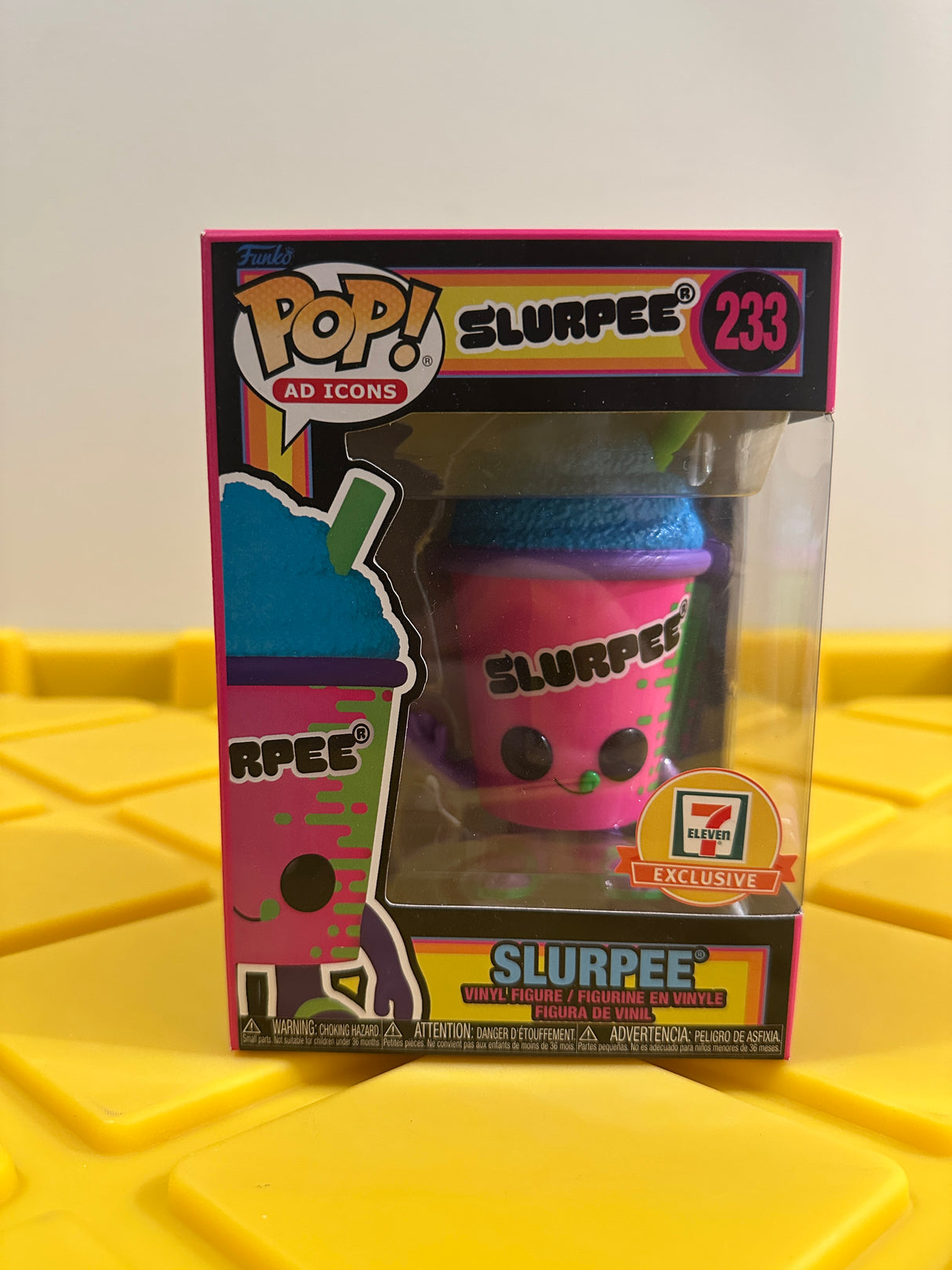 Funko POP! Slurpee (Black Light) - Limited Edition 7-Eleven Exclusive