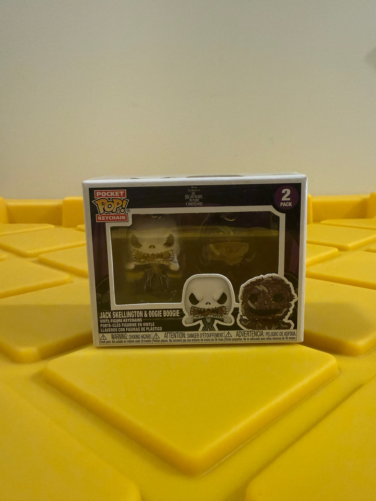 Funko POP! Keychain Jack Skellington & Oogie Boogie