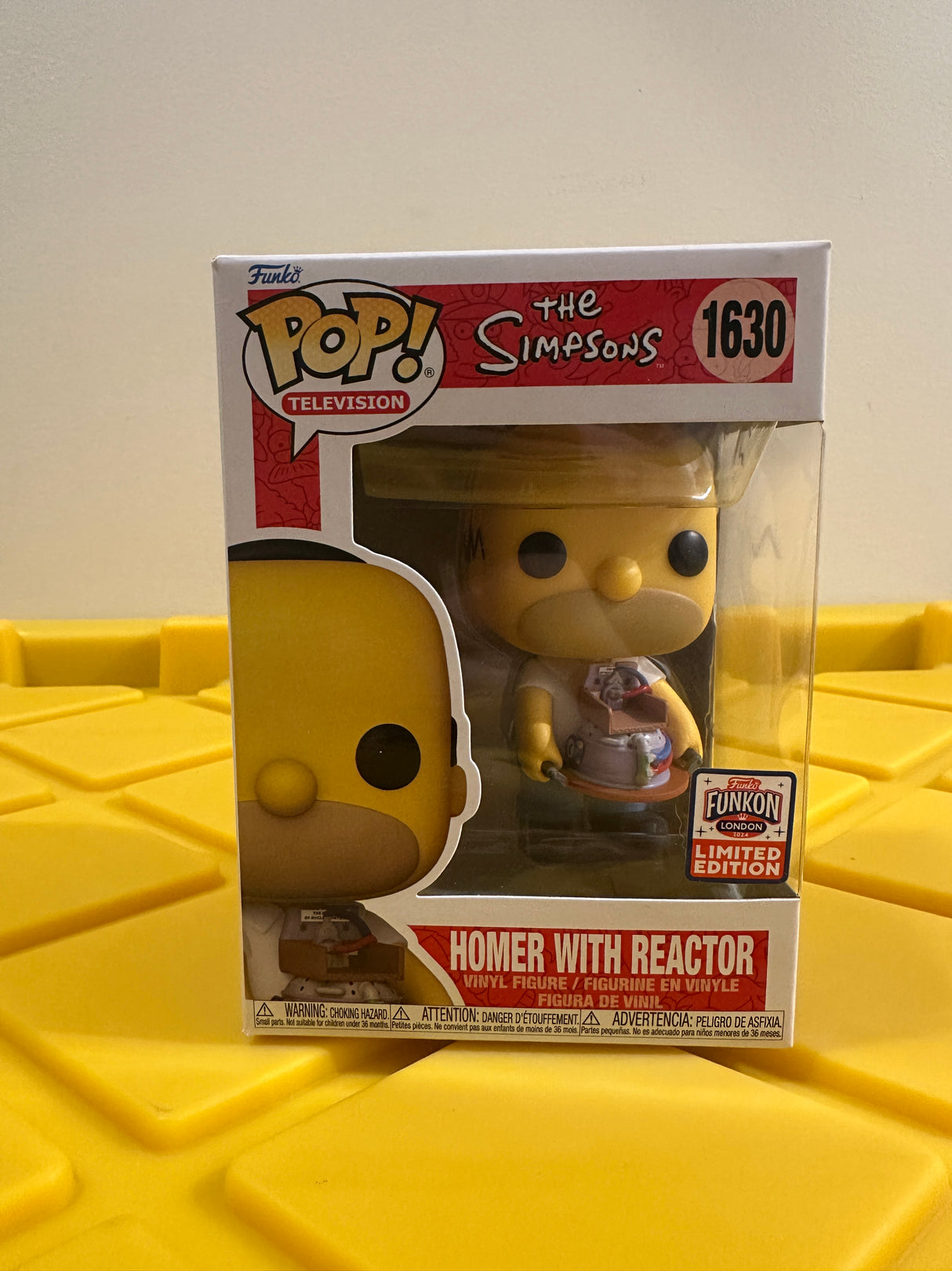Funko POP! Homer with Reactor - Limited Edition 2024 Funkon London Exclusive