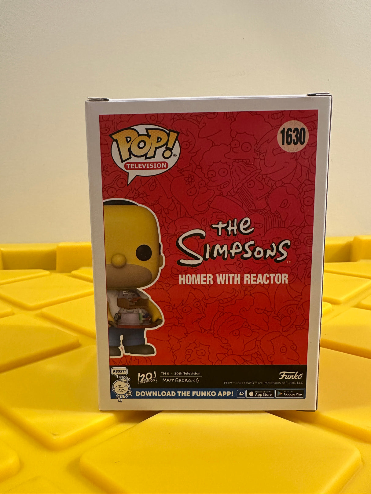 Funko POP! Homer with Reactor - Limited Edition 2024 Funkon London Exclusive