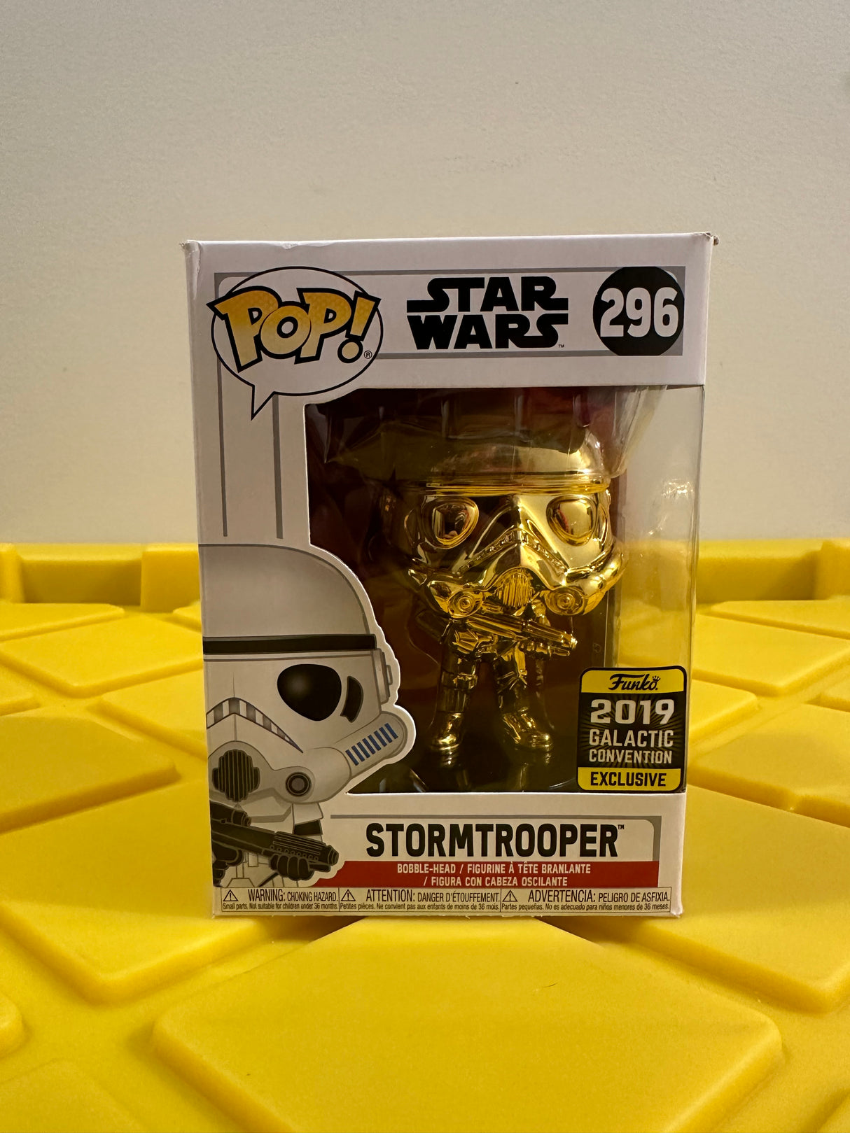 Stormtrooper (Gold Chrome) - Limited Edition 2019 Galactic Convention Exclusive