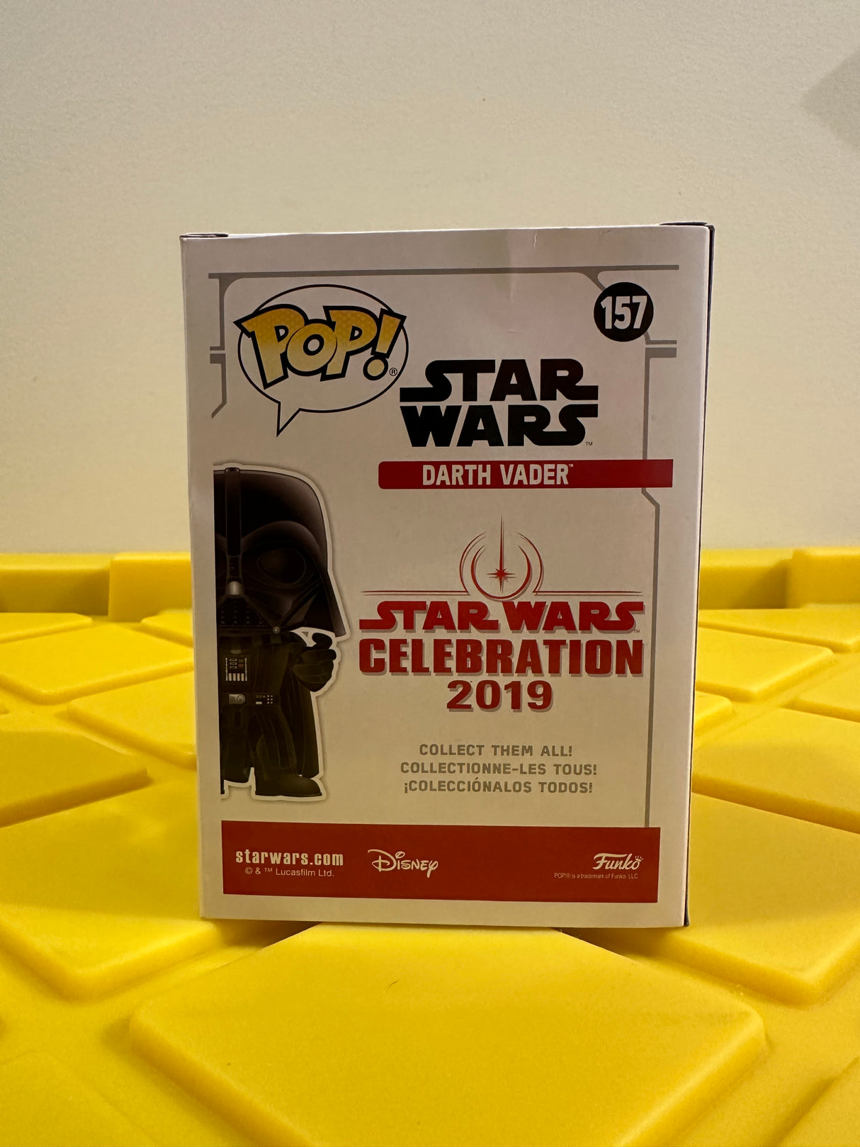 Darth Vader (Gold Chrome) - Limited Edition 2019 Galactic Convention Exclusive