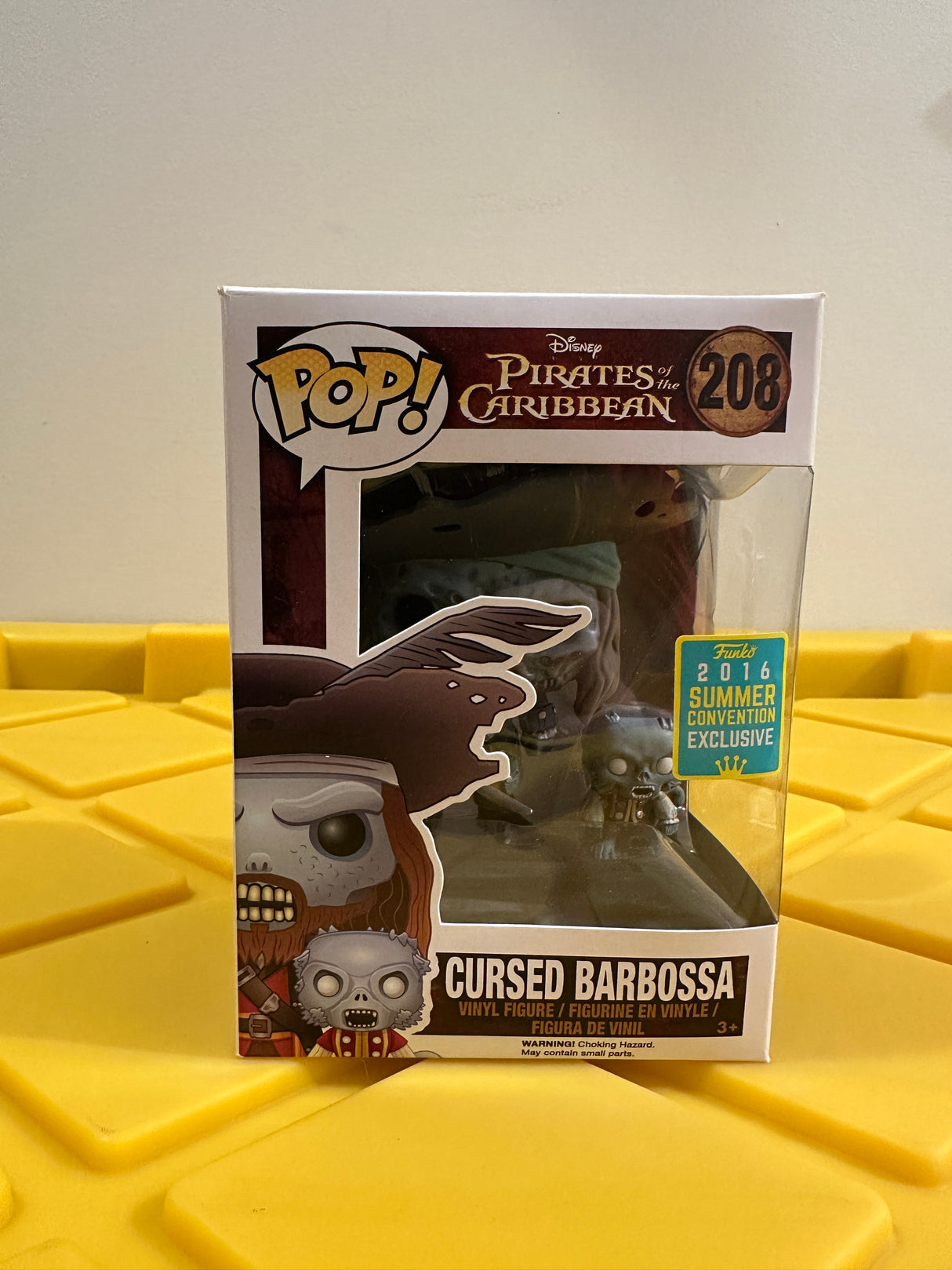 Funko POP! Cursed Barbossa - Limited Edition 2016 SDCC Exclusive