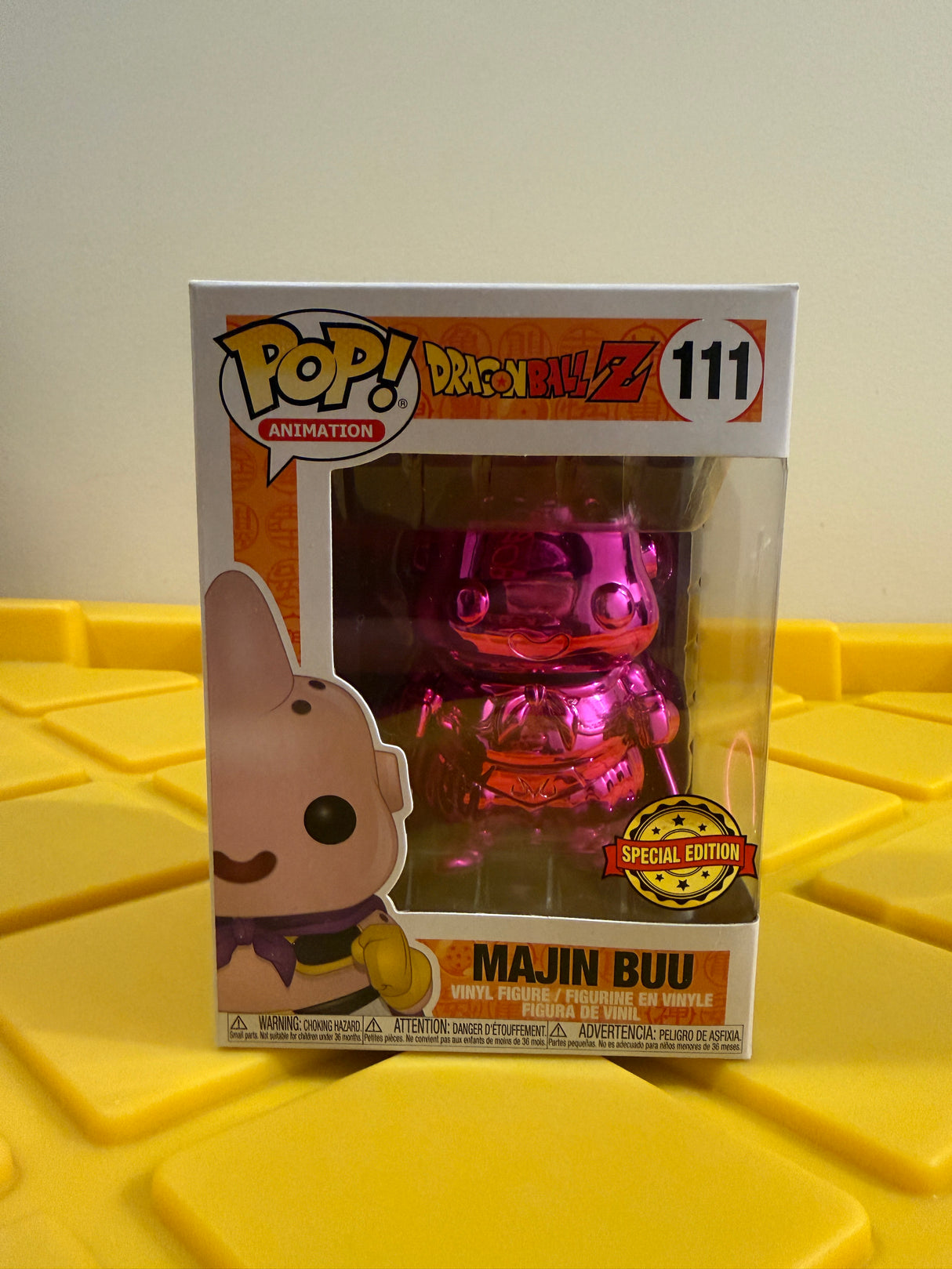 Funko POP! Majin Buu (Pink Chrome) - Limited Edition Special Edition Exclusive