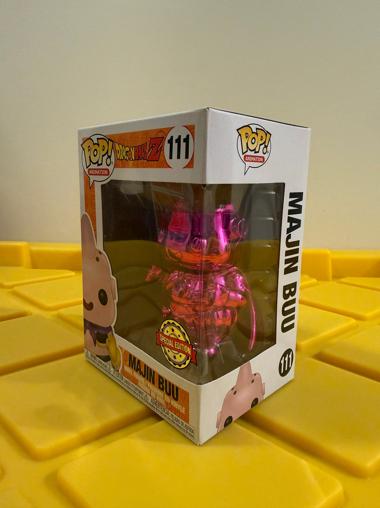 Funko POP! Majin Buu (Pink Chrome) - Limited Edition Special Edition Exclusive