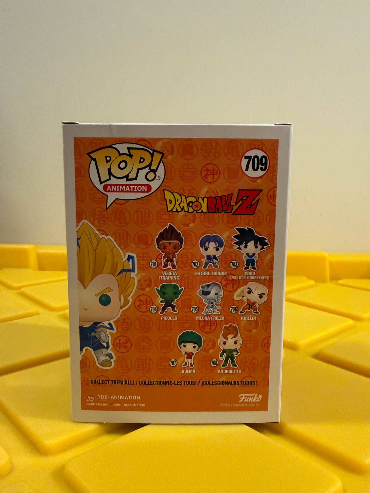 Funko POP! Super Saiyan 2 Vegeta (Glow) - Limited Edition Chase - Limited Edition PX Previews Exclusive