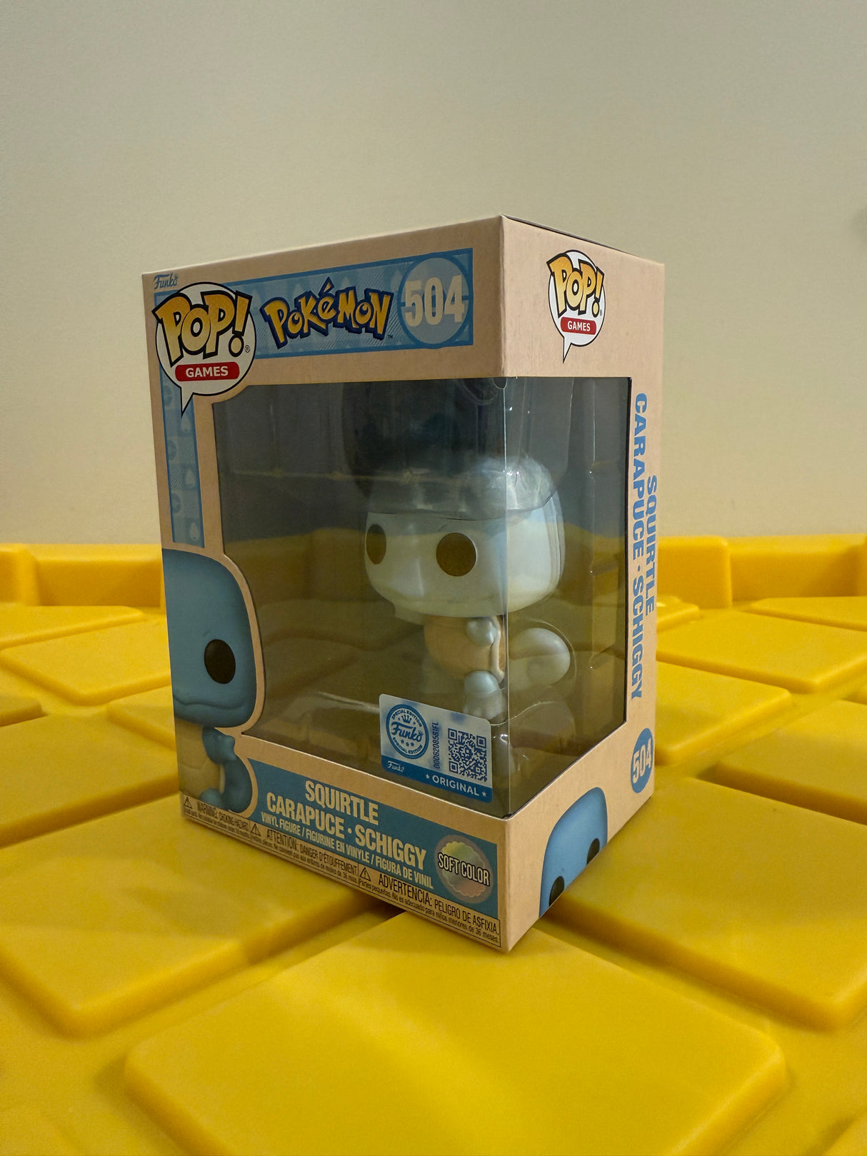 Funko POP! Squirtle (Metallic) - Limited Edition Box Lunch Exclusive