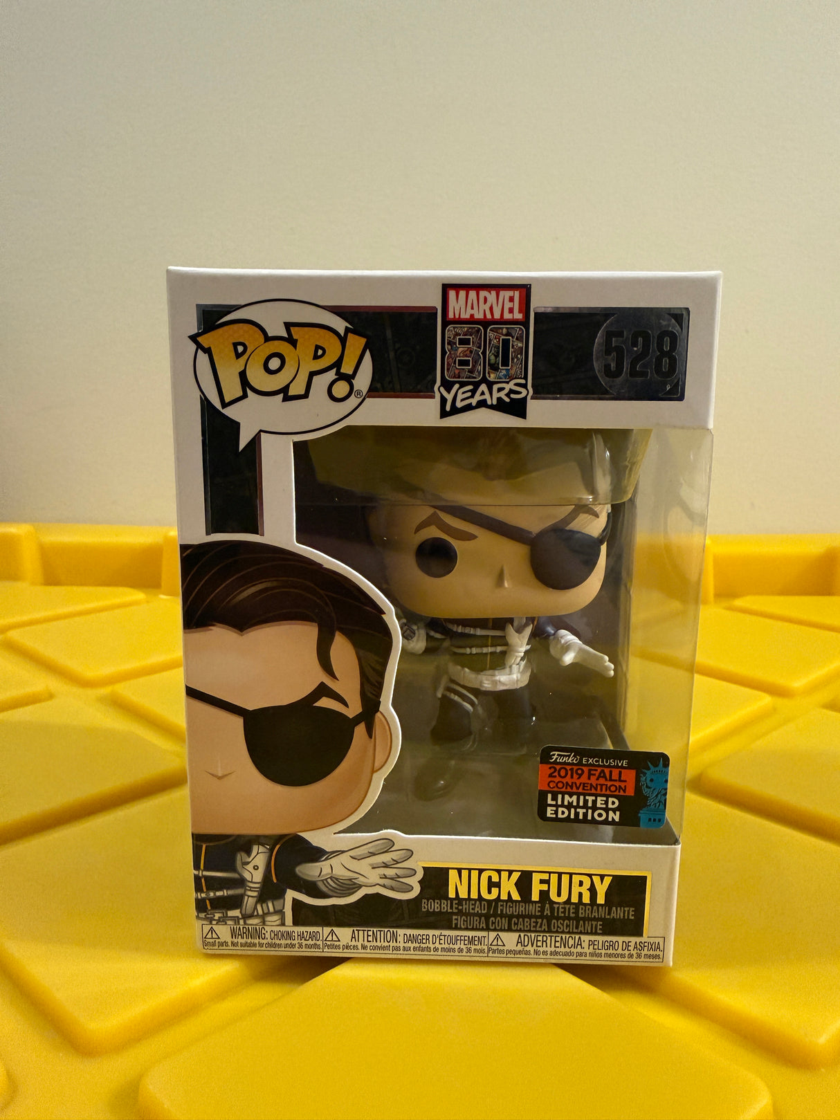 Funko POP! Nick Fury - Limited Edition 2019 NYCC Exclusive