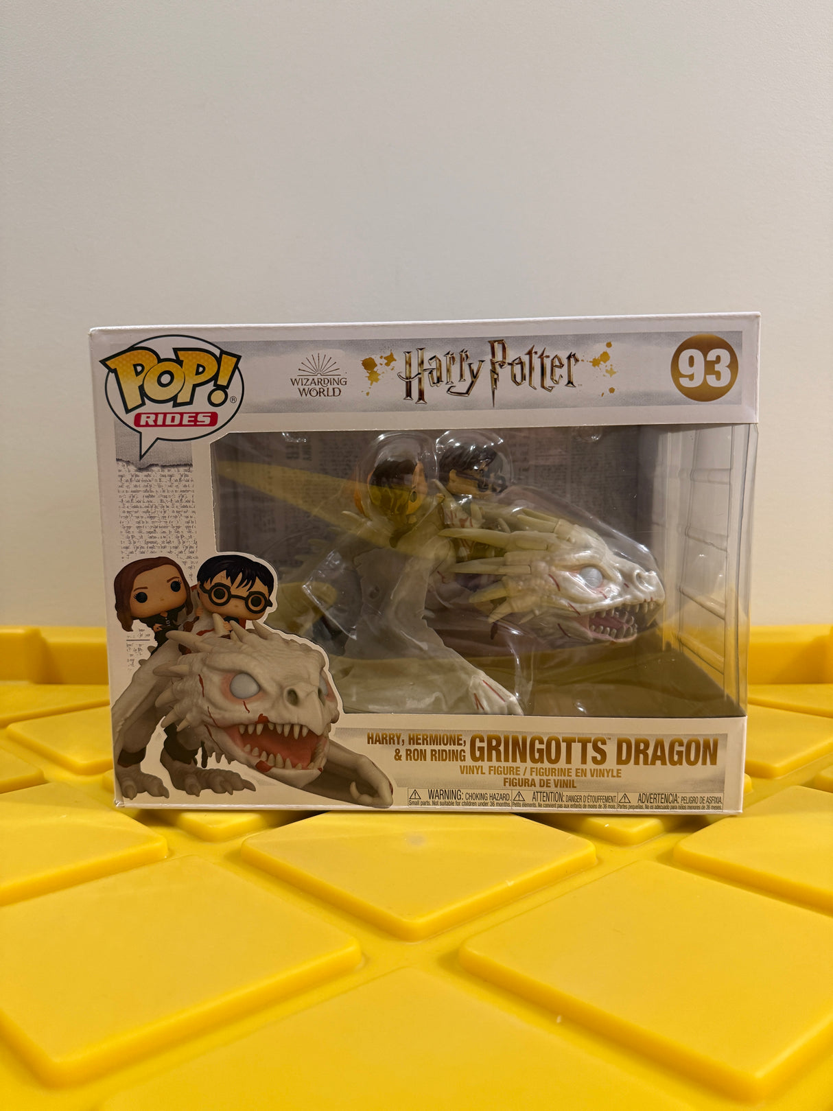 Funko POP! Harry, Hermione & Ron Riding Gringotts Dragon (Rides)