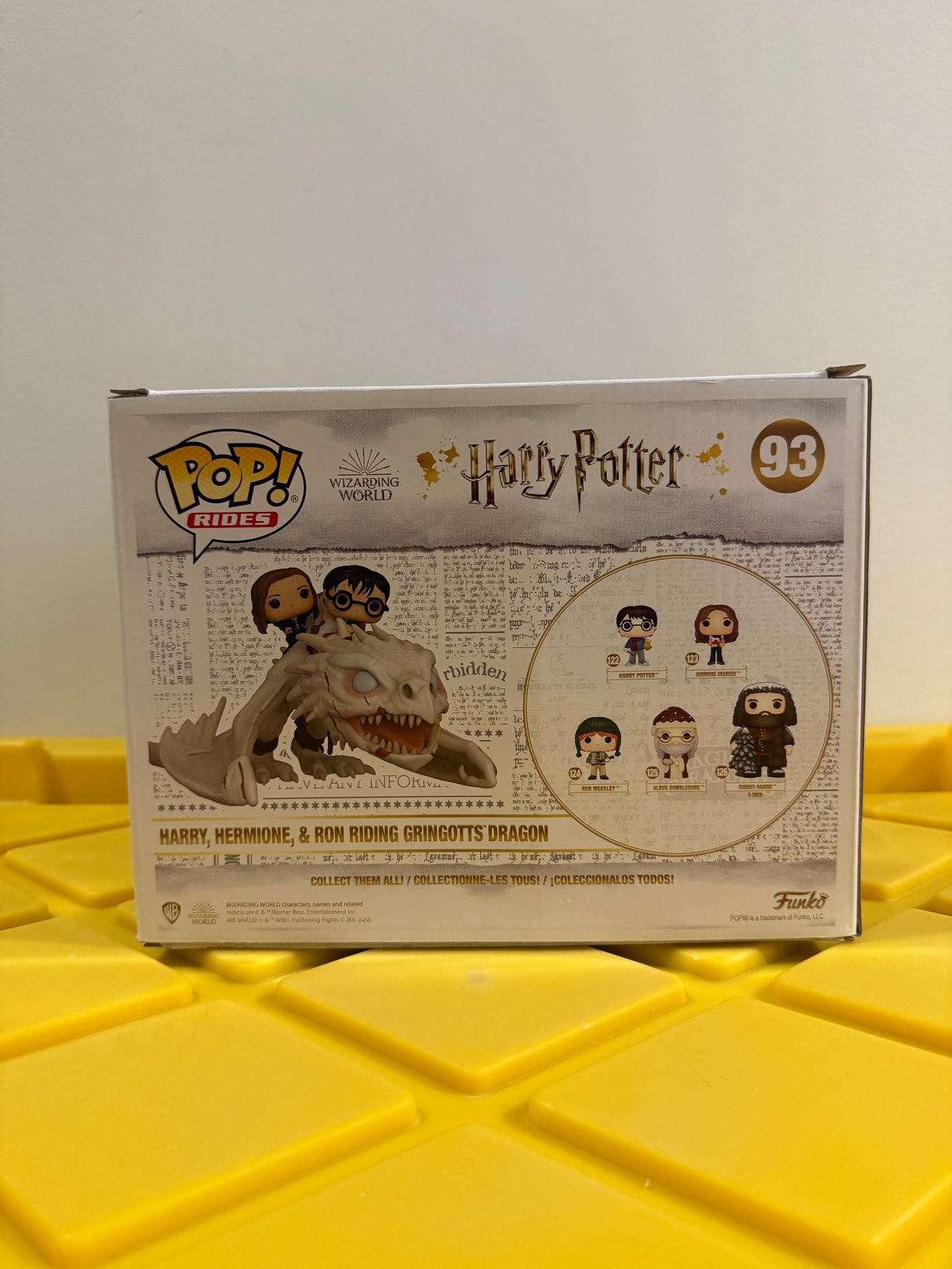 Funko POP! Harry, Hermione & Ron Riding Gringotts Dragon (Rides)