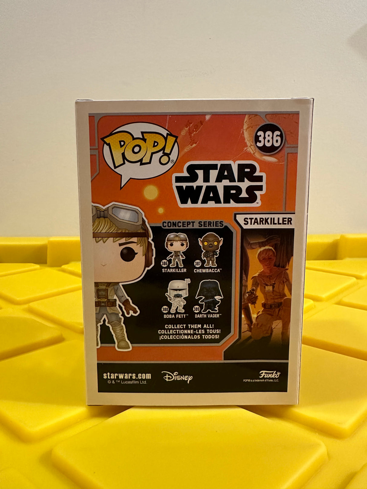Funko POP! Concept Series Starkiller - Limited Edition 2020 Galactic Convention Exclusive