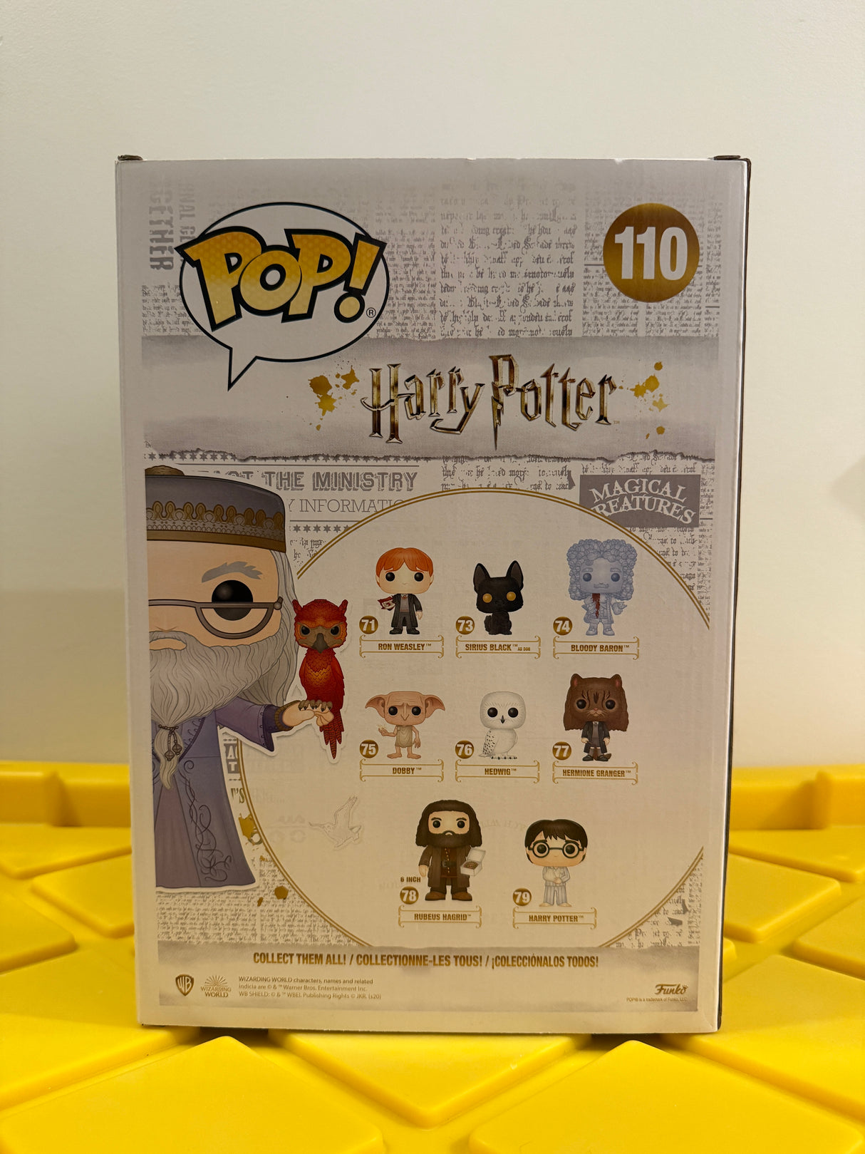 Funko POP! 10" Albus Dumbledore with Fawkes