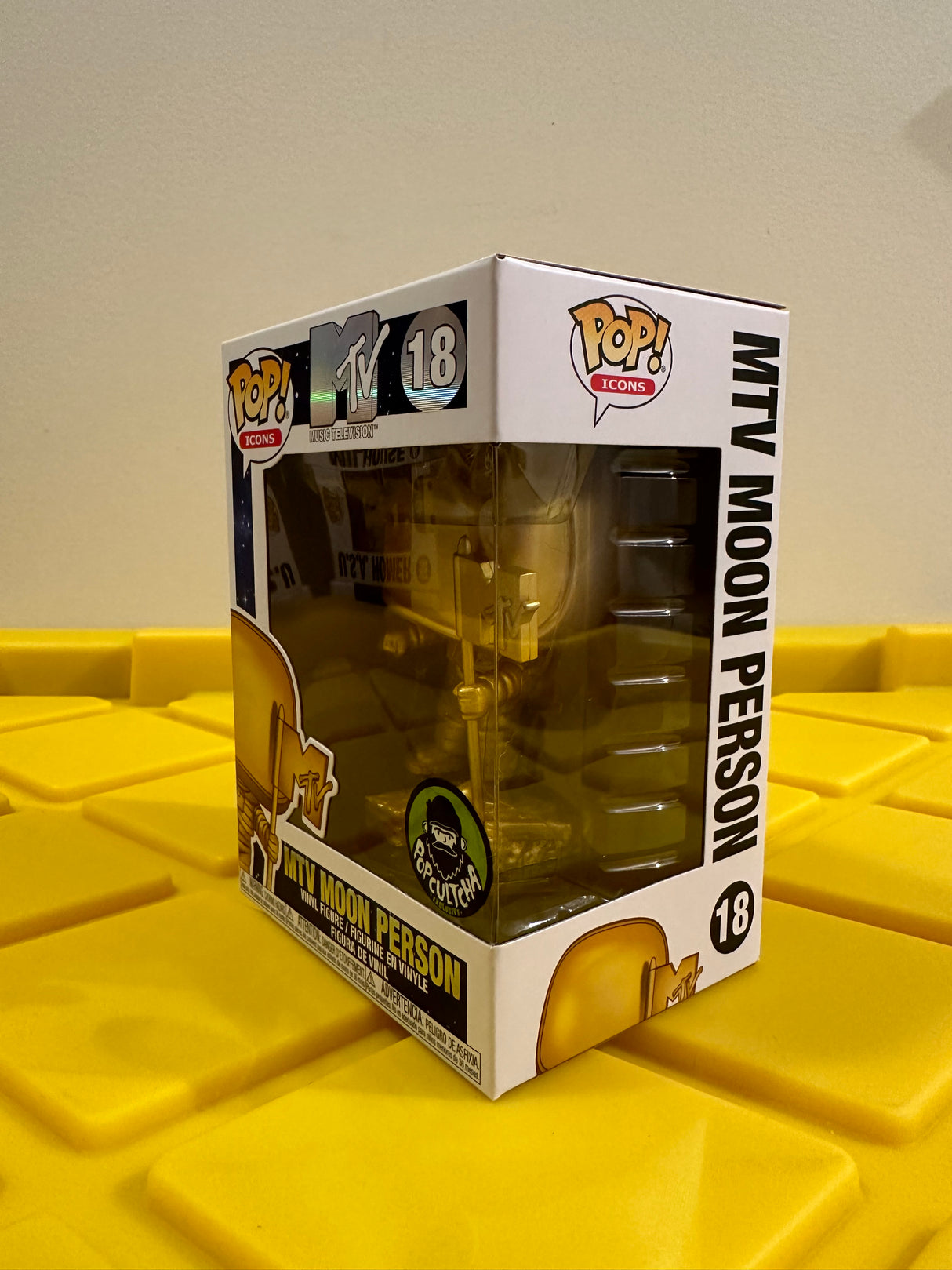 MTV Moon Person (Gold) - Limited Edition Popcultcha Exclusive