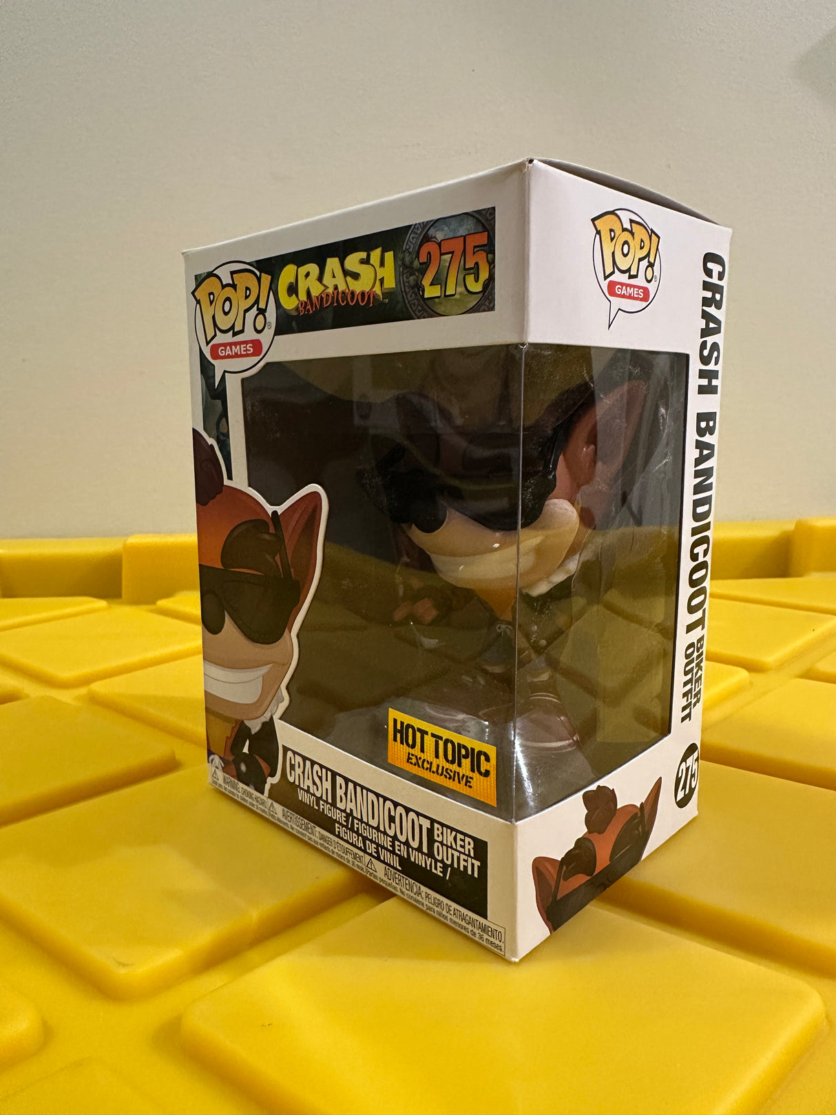 Funko POP! Crash Bandicoot Biker Outfit - Limited Edition Hot Topic Exclusive