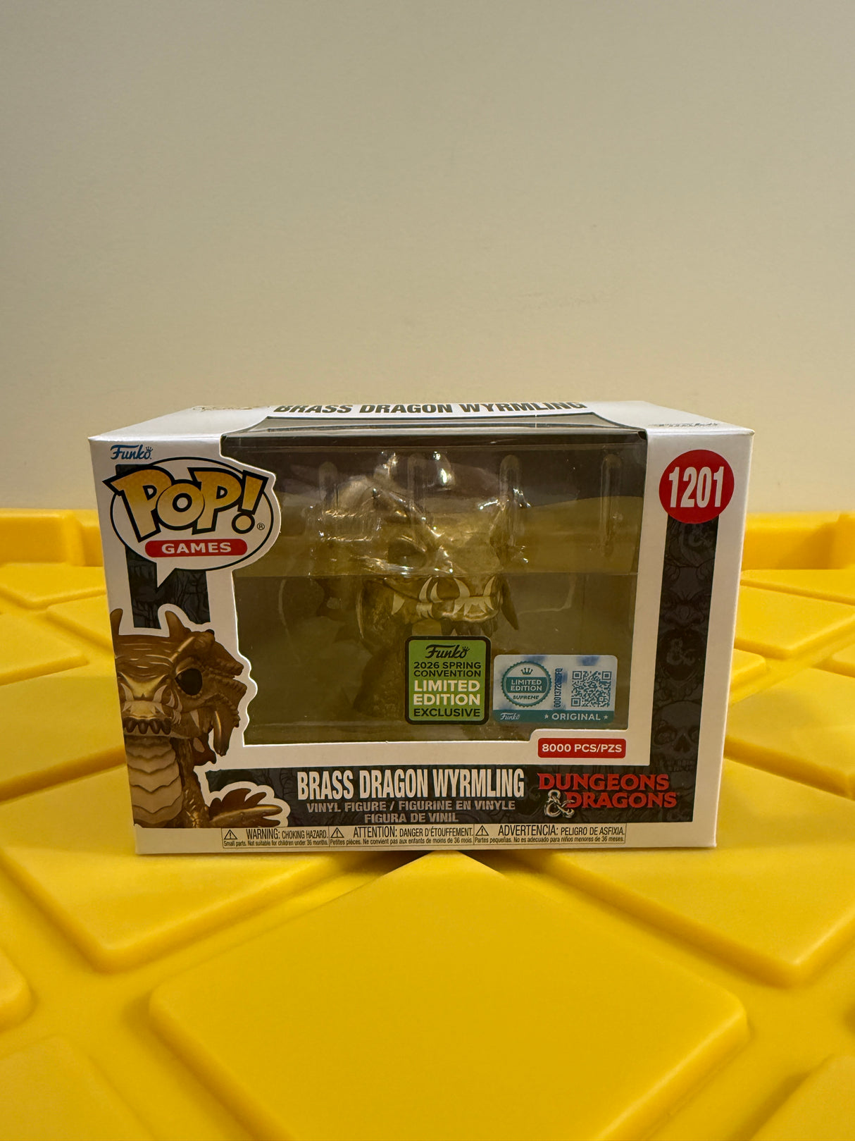 Funko POP! Brass Dragon Wyrmling (L.E. 8000) - Limited Edition Supreme - Limited Edition 2026 ECCC Exclusive