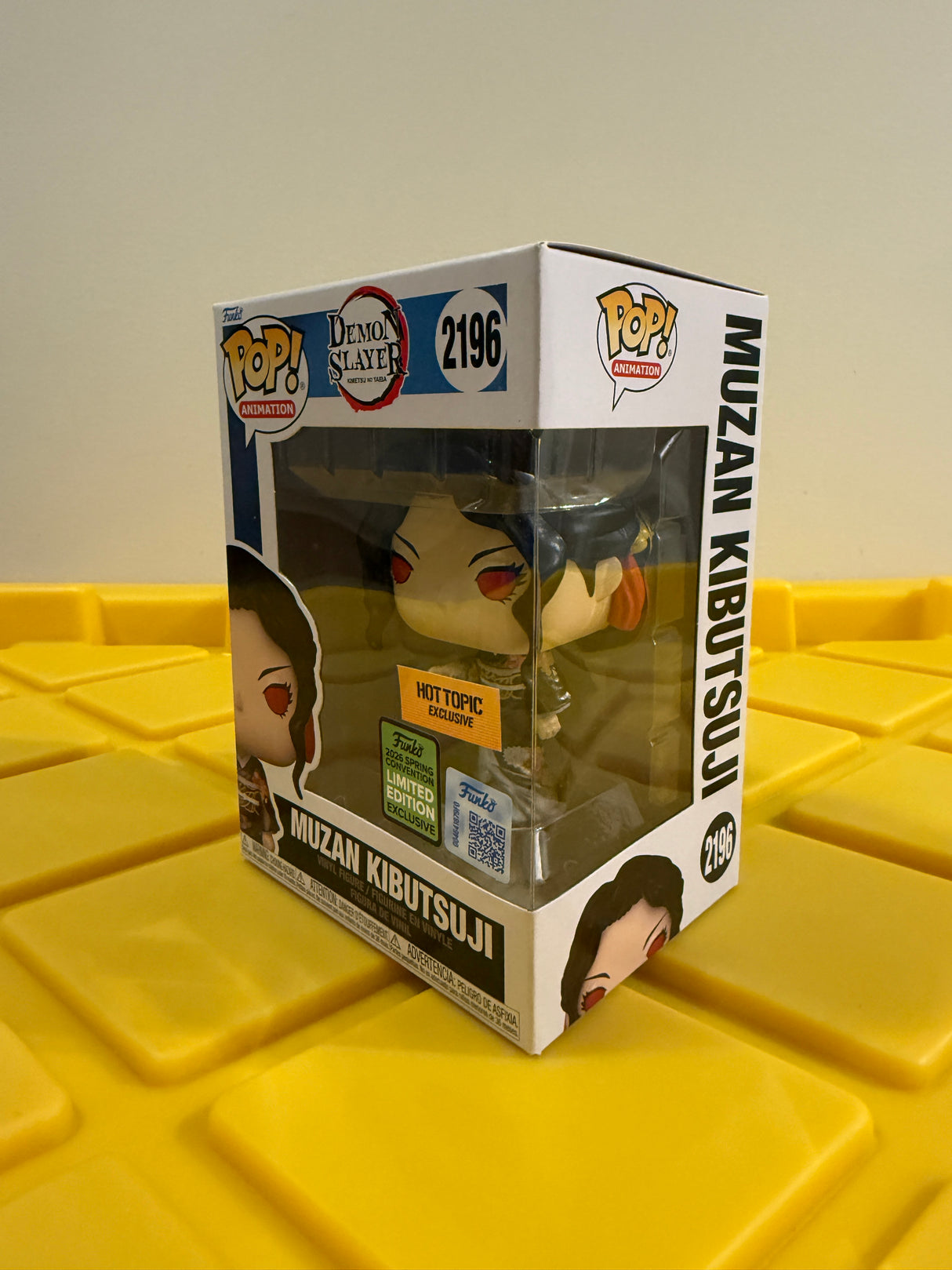 Funko POP! Muzan Kibutsuji (Metallic) - Limited Edition 2026 ECCC Exclusive